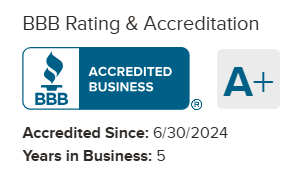 GKC Landscaping Contractors is A+ Rated by the Better Business Bureau